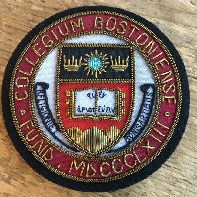 Custom medallion blazer badge