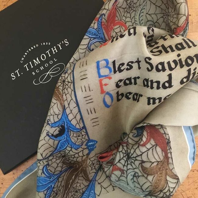 St. Timothy's School recognition gift